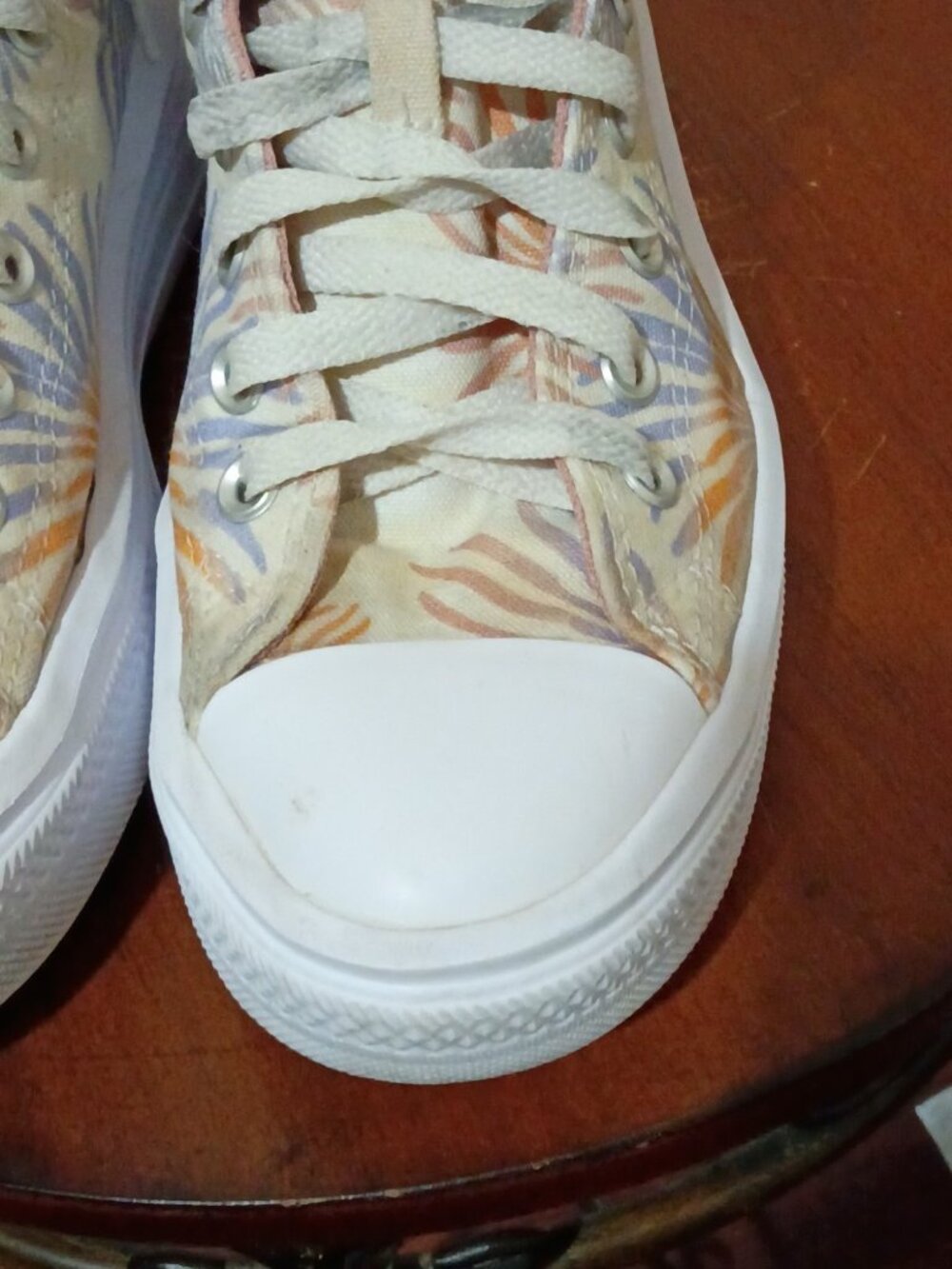 Converse Womens All-Star Move Floral Palm Size 9 Chuck Taylor Platform A06672C - Picture 7 of 13